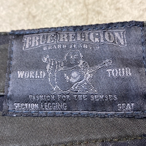 TRUE RELIGION CAMO LEGGING JEAN SZ 27 - Picture 3 of 8